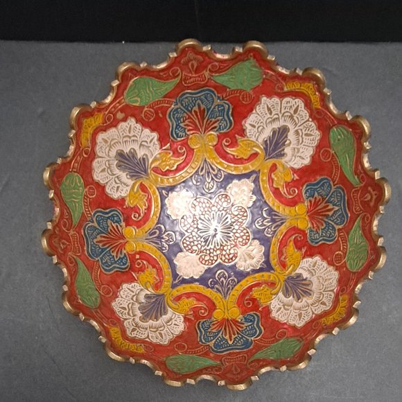 MADE IN INDIA BRASS BOWL - Picture 2 of 11